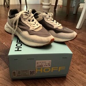 Womens Beige and Gray HOFF Sneakers